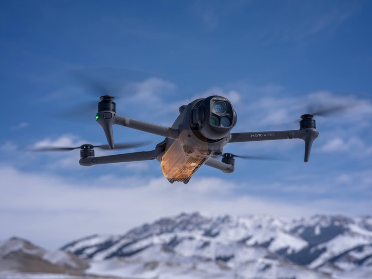 DJI Mavic 4 Pro consumer drone in flight